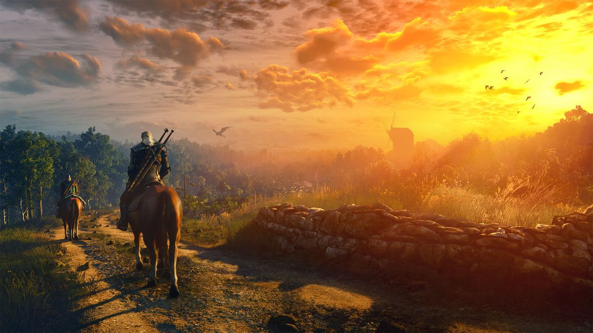 Adventurers exploring a vast open world